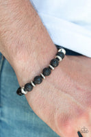 Paparazzi Truth - Silver Urban Bracelet - The Jewelry Box Collection 
