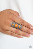 Paparazzi Accessories Stone Oracle - Orange Ring - The Jewelry Box Collection 