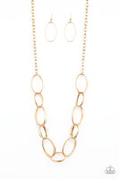 Paparazzi Ring Bling - Gold Necklace