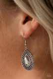 Paparazzi Limo Service - Silver Earrings