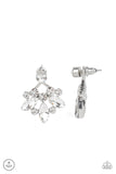 Paparazzi Crystal Constellations - White Earring - The Jewelry Box Collection 