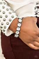 Paparazzi Glitzy Glamorous Black Bracelet - The Jewelry Box Collection 