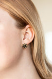 Paparazzi Earrings Best ROSEBUDS - Brass