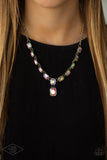 Paparazzi The Right To Remain Sparkly - Multi Necklace