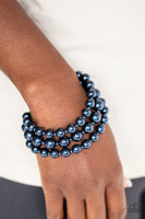 Paparazzi Total PEARL-fection - Blue Pearl Bracelet