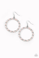 Paparazzi Pearl Palace - Pink Pearl Earrings - The Jewelry Box Collection 