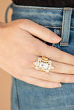 Paparazzi Things That Go Boom! - Gold Ring - The Jewelry Box Collection 