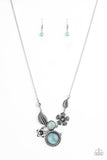 Paparazzi Exquisitely Eden - Blue Necklace