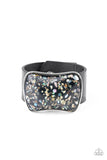 Paparazzi Twinkle Twinkle Little ROCK STAR - Black Wrap Bracelet