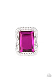 Paparazzi Deluxe Decadence - Pink Ring - The Jewelry Box Collection 