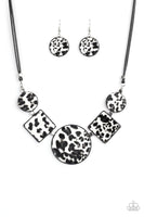 Paparazzi Here Kitty Kitty - White Necklace - The Jewelry Box Collection 