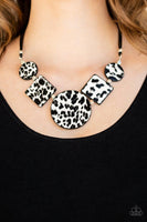 Paparazzi Here Kitty Kitty - White Necklace - The Jewelry Box Collection 