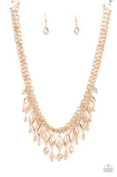 Paparazzi Trinket Trade - Gold Necklace