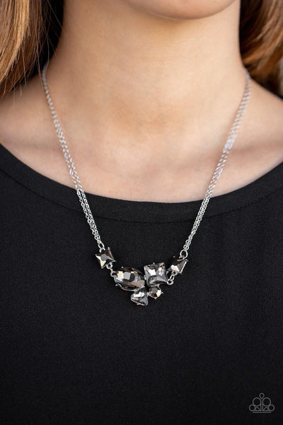 Paparazzi Constellation Collection - Silver Necklace - The Jewelry Box Collection 