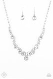 Paparazzi I want it All White Necklace - The Jewelry Box Collection 