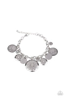 Paparazzi Trinket Tranquility - White Bracelet - The Jewelry Box Collection 