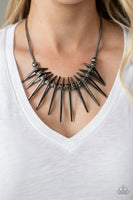 Paparazzi Fully Charged - Black Necklace