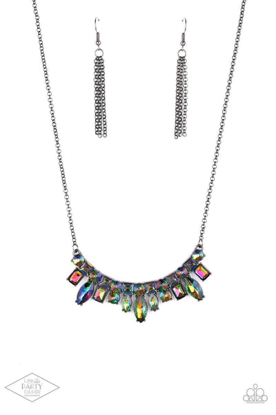 Paparazzi Wish Upon a ROCK STAR - Multi Necklace - The Jewelry Box Collection 