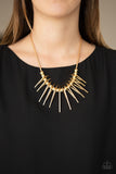 Paparazzi Necklace Fully Charged - Gold