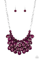 Paparazzi Sorry To Burst Your Bubble - Purple Necklace Convention 2020 - The Jewelry Box Collection 