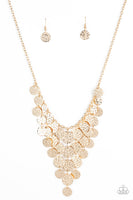 Paparazzi Necklace Spotlight Ready - Gold