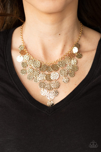 Paparazzi Necklace Spotlight Ready - Gold