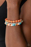 Paparazzi Sugary Shimmer - Multi Bracelet - The Jewelry Box Collection 