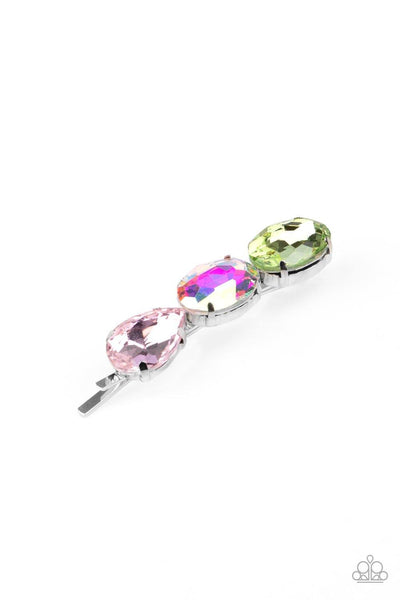 Paparazzi Beyond Bedazzled - Multi Hair Clip - The Jewelry Box Collection 