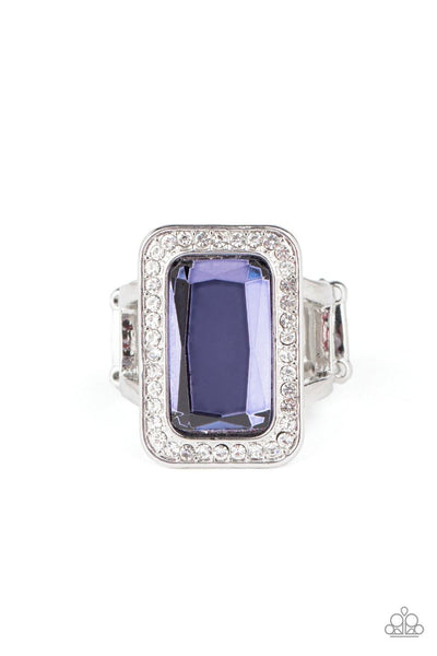 Paparazzi Crown Jewel Jubilee - Purple Ring - The Jewelry Box Collection 