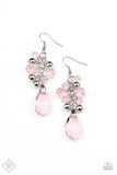 Paparazzi Before and AFTERGLOW - Pink Earrings October 2020 Fashion Fix - The Jewelry Box Collection 