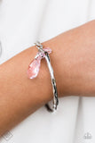 Paparazzi Let Yourself GLOW - Pink Bracelet October Fashion Fix 2020 - The Jewelry Box Collection 