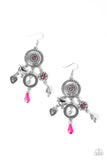 Paparazzi Springtime Essence - Pink Earring Convention 2020 - The Jewelry Box Collection 