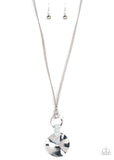 Paparazzi Nautical Nomad - Silver Necklace - The Jewelry Box Collection 