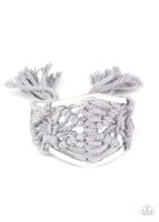 Paparazzi Bracelet Macrame Mode - Silver