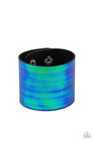 Paparazzi Cosmo Cruise - Blue Wrap Bracelet - The Jewelry Box Collection 