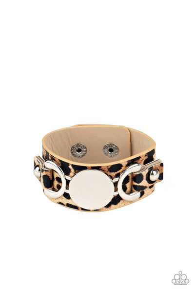 Paparazzi Your Claws are Showing - Brown Bracelet - The Jewelry Box Collection 
