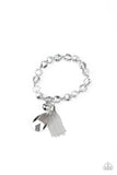 Paparazzi Leaving So SWOON? - Silver Bracelet - The Jewelry Box Collection 