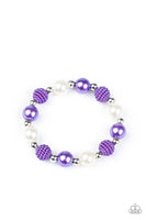 Paparazzi   Starlet Shimmer Pearl Bracelet Kit #1655 - The Jewelry Box Collection 