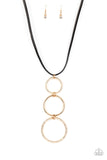 Paparazzi Necklace Curvy Couture - Gold