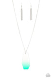 Paparazzi Watercolor Skies - Blue Necklace