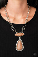 Paparazzi Rural Rapture - Brown Necklace - The Jewelry Box Collection 