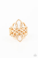 Paparazzi Ring Regal Roundabout - Gold