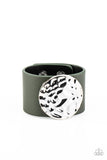 Paparazzi The Future Looks Bright - Green Wrao Bracelet - The Jewelry Box Collection 