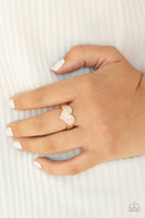 Paparazzi Heart of BLING - Gold Ring