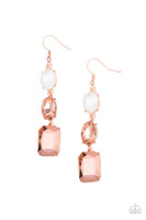 Paparazzi Dripping In Melodrama - Copper Earring