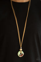 Paparazzi Primal Paradise - Green Necklace