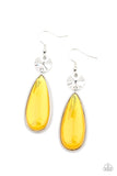 Paparazzi Earrings Jaw-Dropping Drama - Yellow