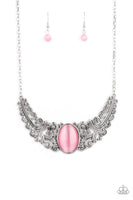 Paparazzi Celestial Eden - Pink Necklace