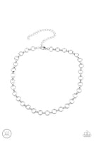 Paparazzi Insta Connection - Silver Necklace