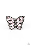 Paparazzi Fluttering Fashionista - Pink Ring